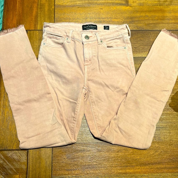 Lucky Brand Denim - Pink lucky brand jeans